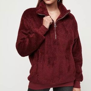 Express Fleece Quarter Zip Pullover XS